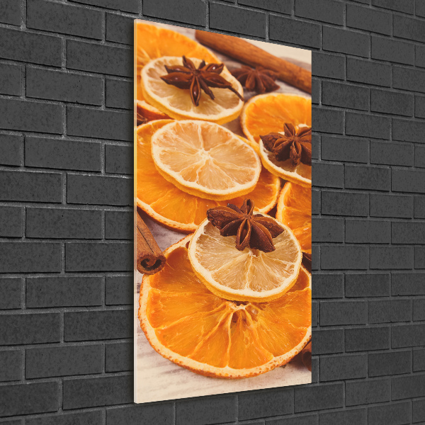 Bild auf Acrylglas vertikal Der Duft von Weihnachten