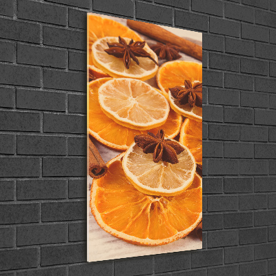 Bild auf Acrylglas vertikal Der Duft von Weihnachten