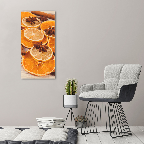 Bild auf Acrylglas vertikal Der Duft von Weihnachten