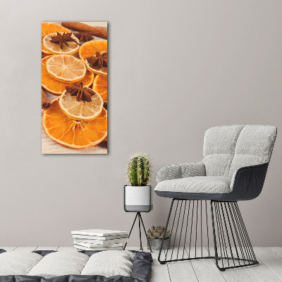 Bild auf Acrylglas vertikal Der Duft von Weihnachten