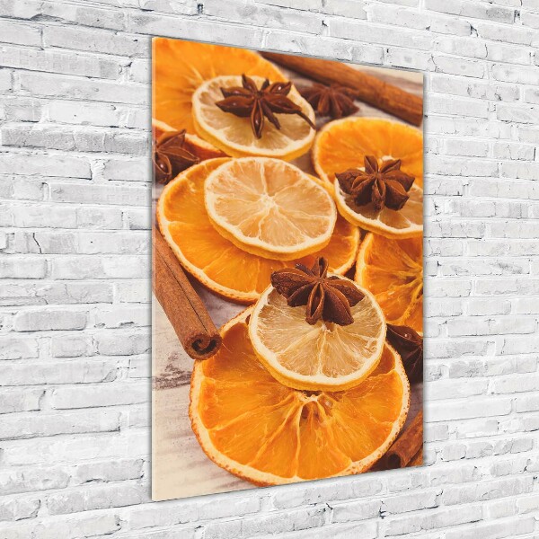 Bild auf Acrylglas vertikal Der Duft von Weihnachten