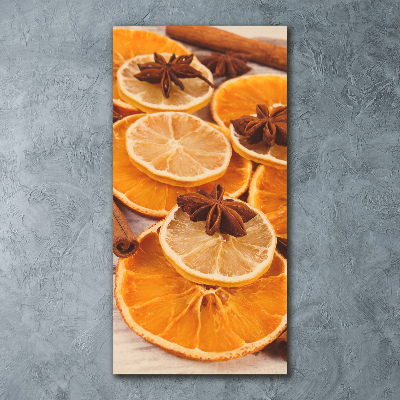 Bild auf Acrylglas vertikal Der Duft von Weihnachten