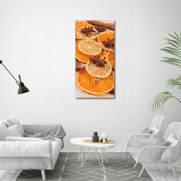 Bild auf Acrylglas vertikal Der Duft von Weihnachten