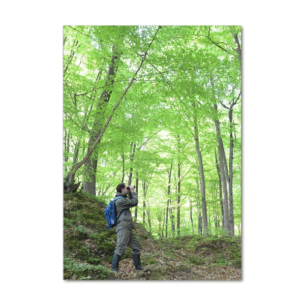 Bild auf Acrylglas vertikal Ornithologe