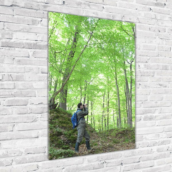 Bild auf Acrylglas vertikal Ornithologe