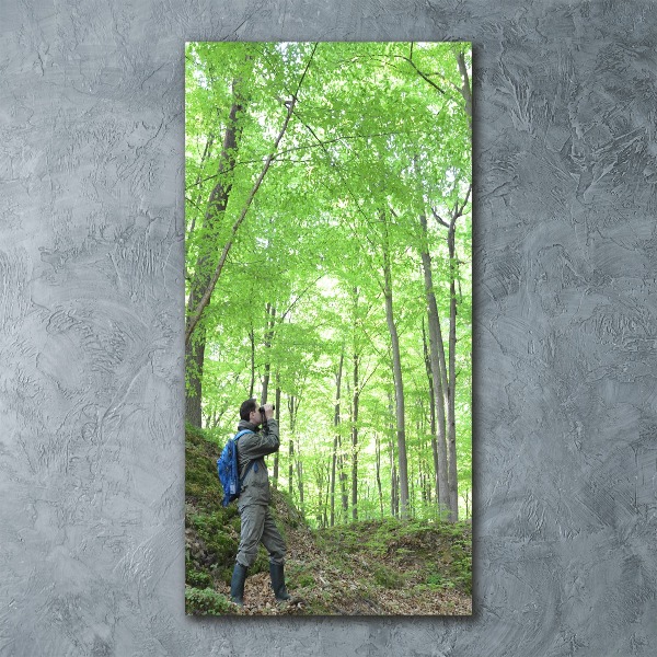 Bild auf Acrylglas vertikal Ornithologe