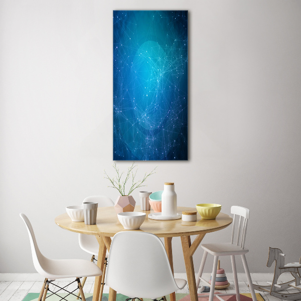 Bild auf Acrylglas vertikal Konstellation
