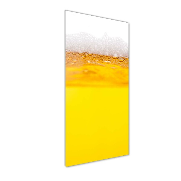 Bild auf Acrylglas vertikal Bier