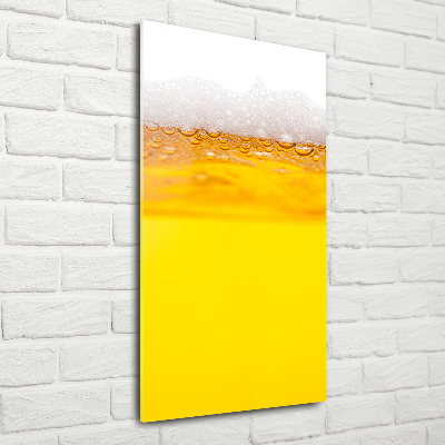 Bild auf Acrylglas vertikal Bier