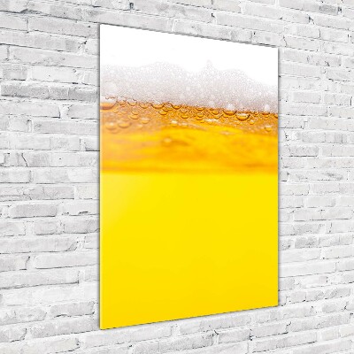 Bild auf Acrylglas vertikal Bier