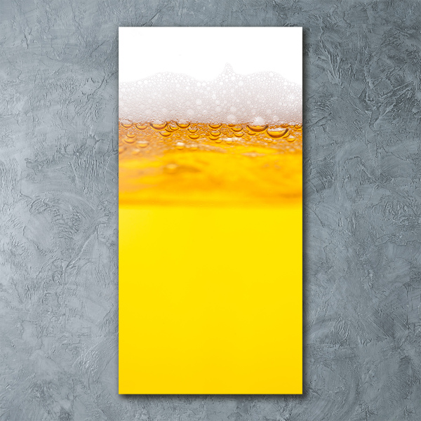 Bild auf Acrylglas vertikal Bier