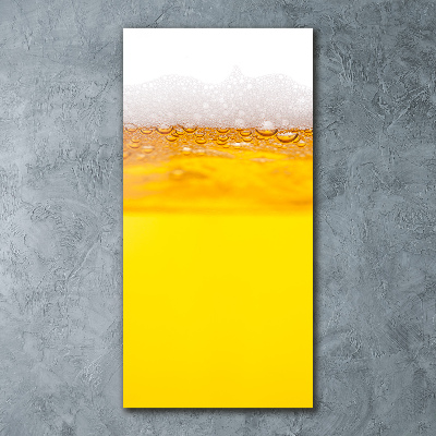 Bild auf Acrylglas vertikal Bier