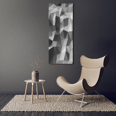 Plexiglasbilder vertikal Abstrakte Dreiecke