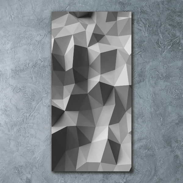 Plexiglasbilder vertikal Abstrakte Dreiecke