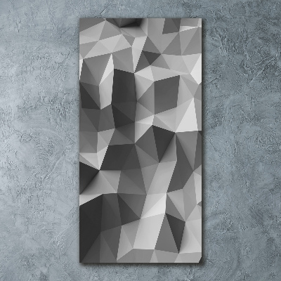 Plexiglasbilder vertikal Abstrakte Dreiecke