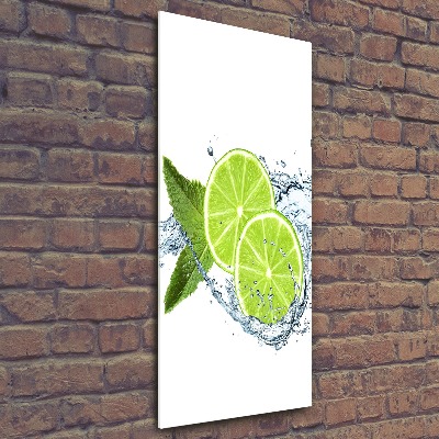Acrylbild vertikal Limes