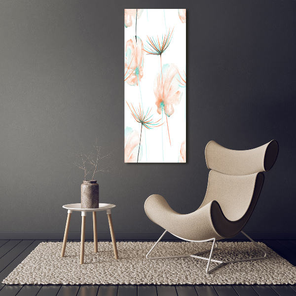 Bild auf Acrylglas vertikal Wildblumen