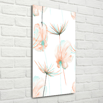 Bild auf Acrylglas vertikal Wildblumen