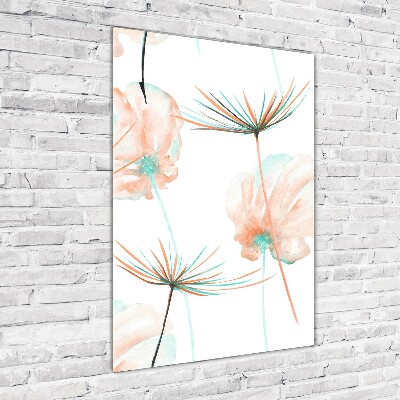 Bild auf Acrylglas vertikal Wildblumen