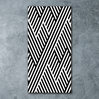 Plexiglasbilder vertikal Geometrischer Hintergrund