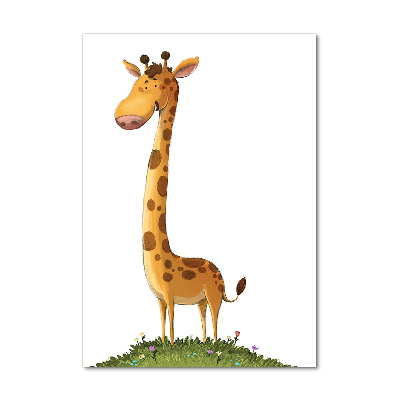 Plexiglasbilder vertikal Giraffe