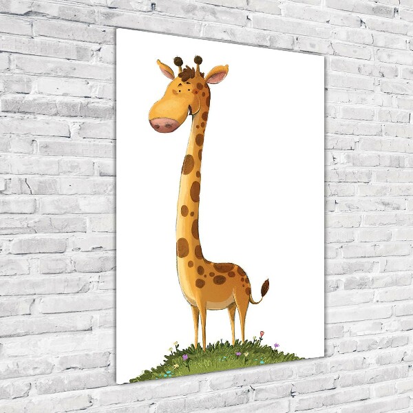 Plexiglasbilder vertikal Giraffe