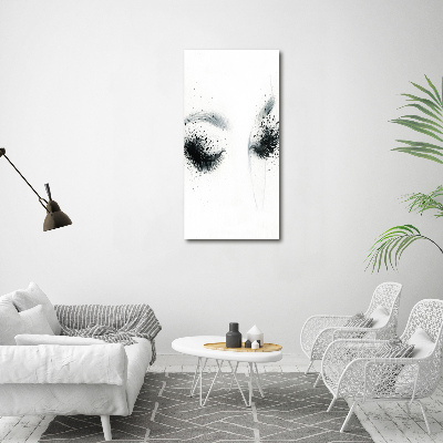 Modernes Acrylbild vertikal Bilden