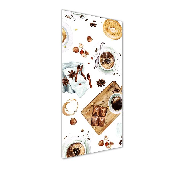 Plexiglasbilder vertikal Frühstück