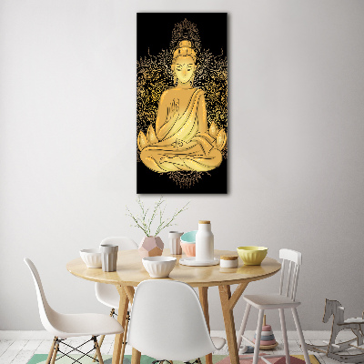 Plexiglasbilder vertikal Buddha und Mandala