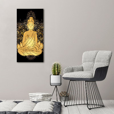 Plexiglasbilder vertikal Buddha und Mandala
