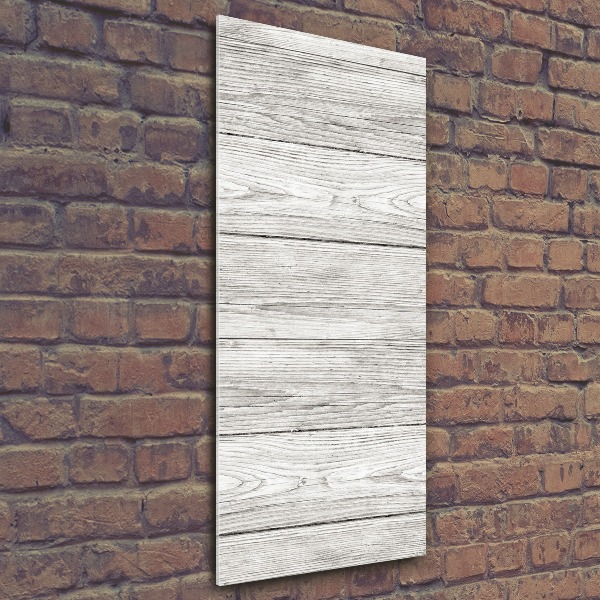 Bild auf Acrylglas vertikal Holzhintergrund