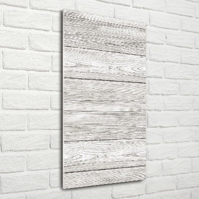 Bild auf Acrylglas vertikal Holzhintergrund