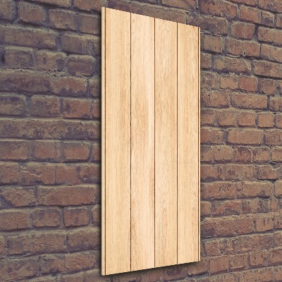 Plexiglasbilder vertikal Holzhintergrund