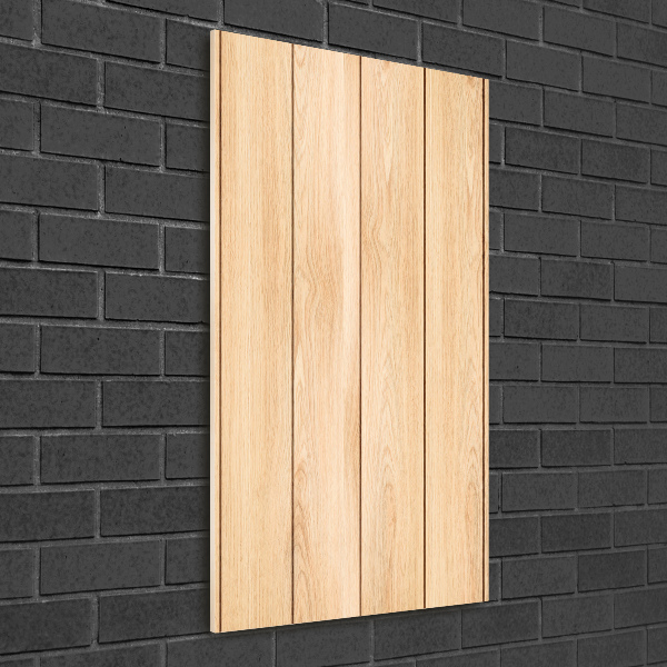 Plexiglasbilder vertikal Holzhintergrund