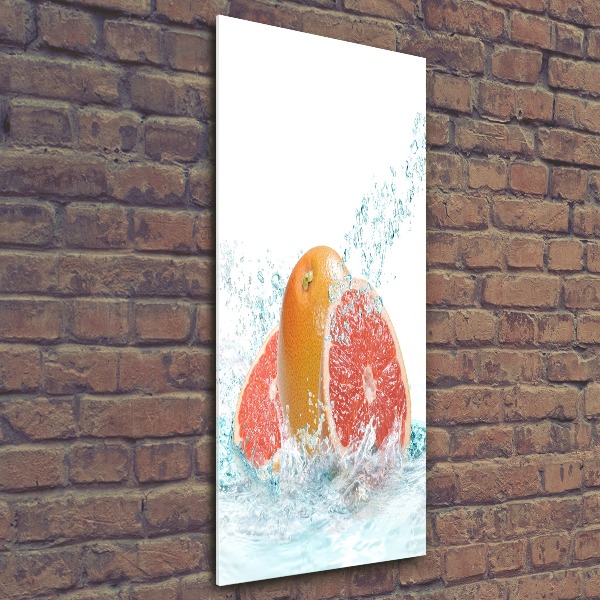 Bild auf Acrylglas vertikal Grapefruits