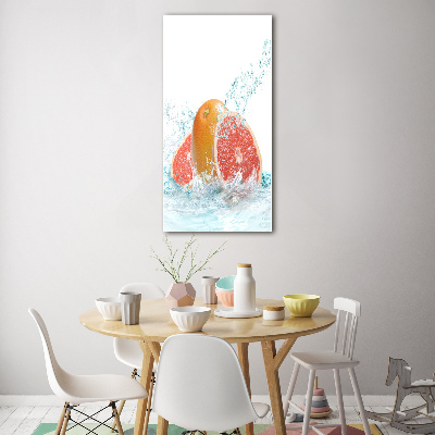 Bild auf Acrylglas vertikal Grapefruits
