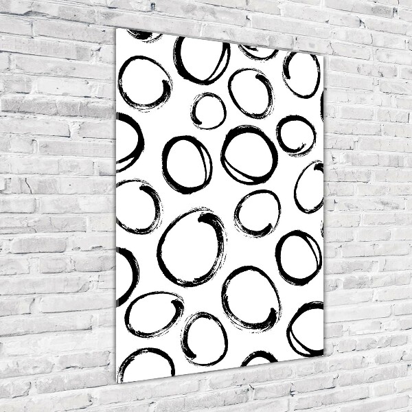 Modernes Acrylbild vertikal Kolik