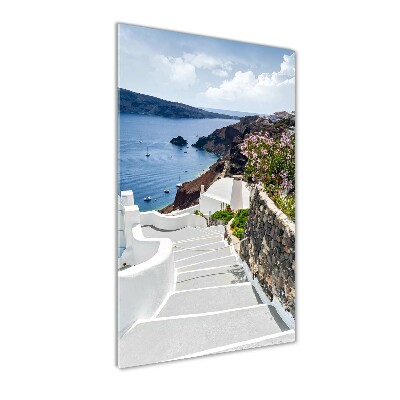 Plexiglasbilder vertikal Santorini, Griechenland