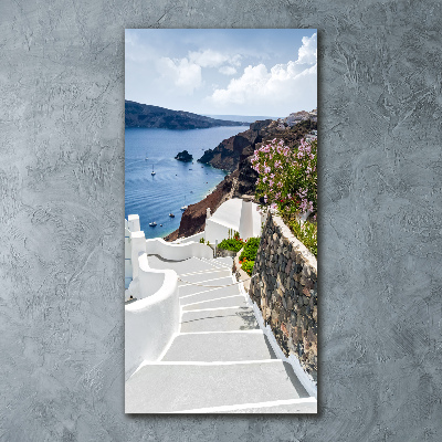Plexiglasbilder vertikal Santorini, Griechenland