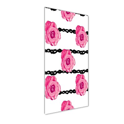 Plexiglasbilder vertikal Rosen