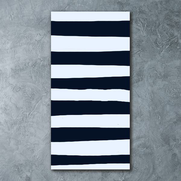 Acrylbild vertikal Gestreifter Hintergrund