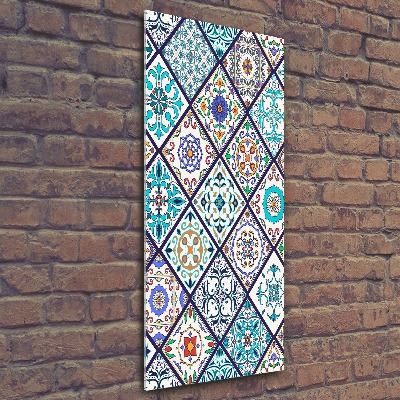 Bild auf Acrylglas vertikal Keramikfliesen