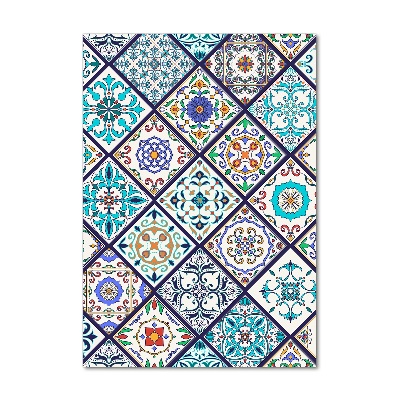 Bild auf Acrylglas vertikal Keramikfliesen