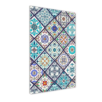 Bild auf Acrylglas vertikal Keramikfliesen