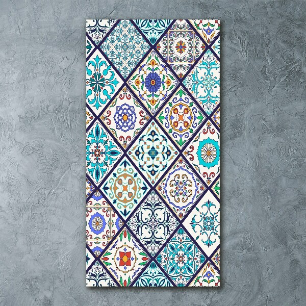 Bild auf Acrylglas vertikal Keramikfliesen