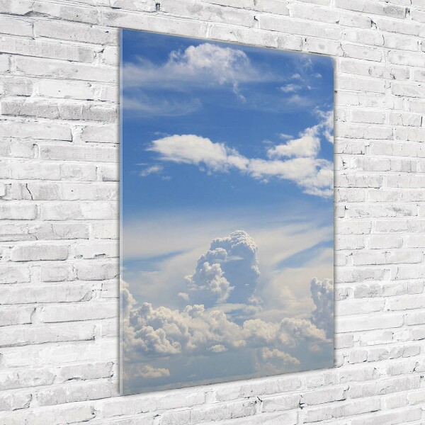 Plexiglasbilder vertikal Wolken am Himmel