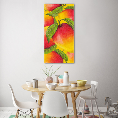Bild auf Acrylglas vertikal Mango