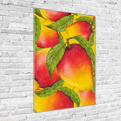 Bild auf Acrylglas vertikal Mango