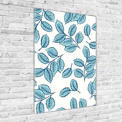 Plexiglasbilder vertikal Blätter