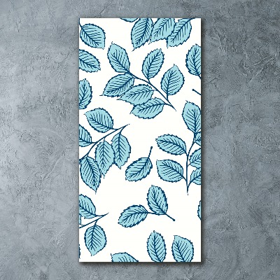 Plexiglasbilder vertikal Blätter